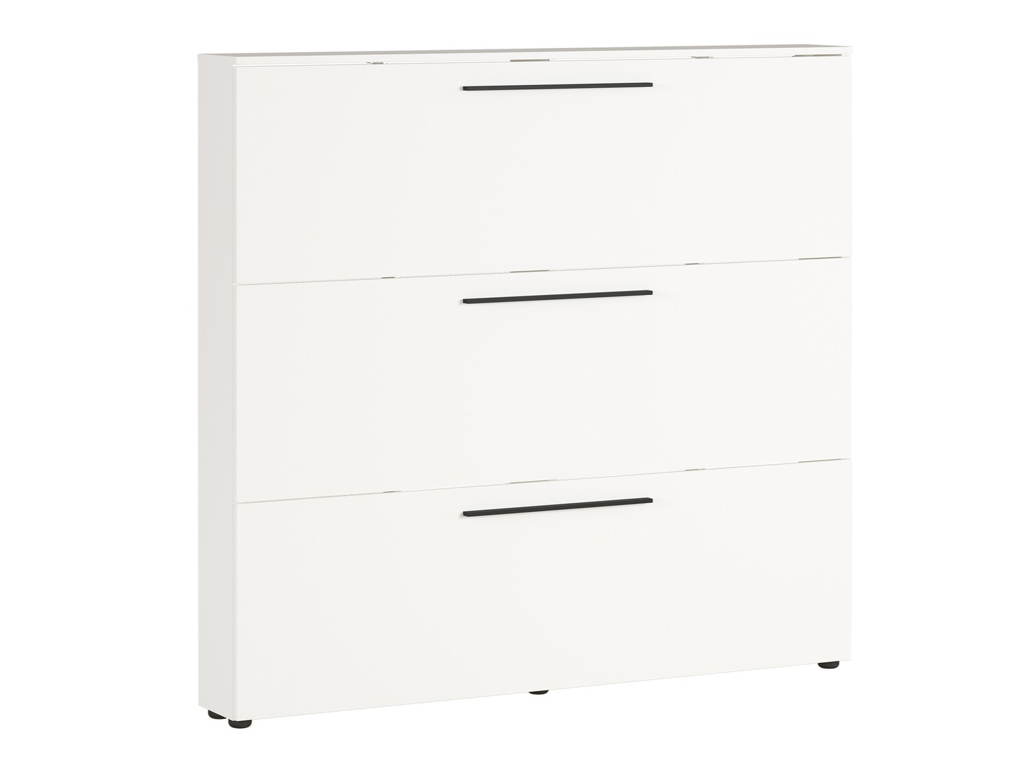 Шкаф за обувки Felelmo 103 (Бял)