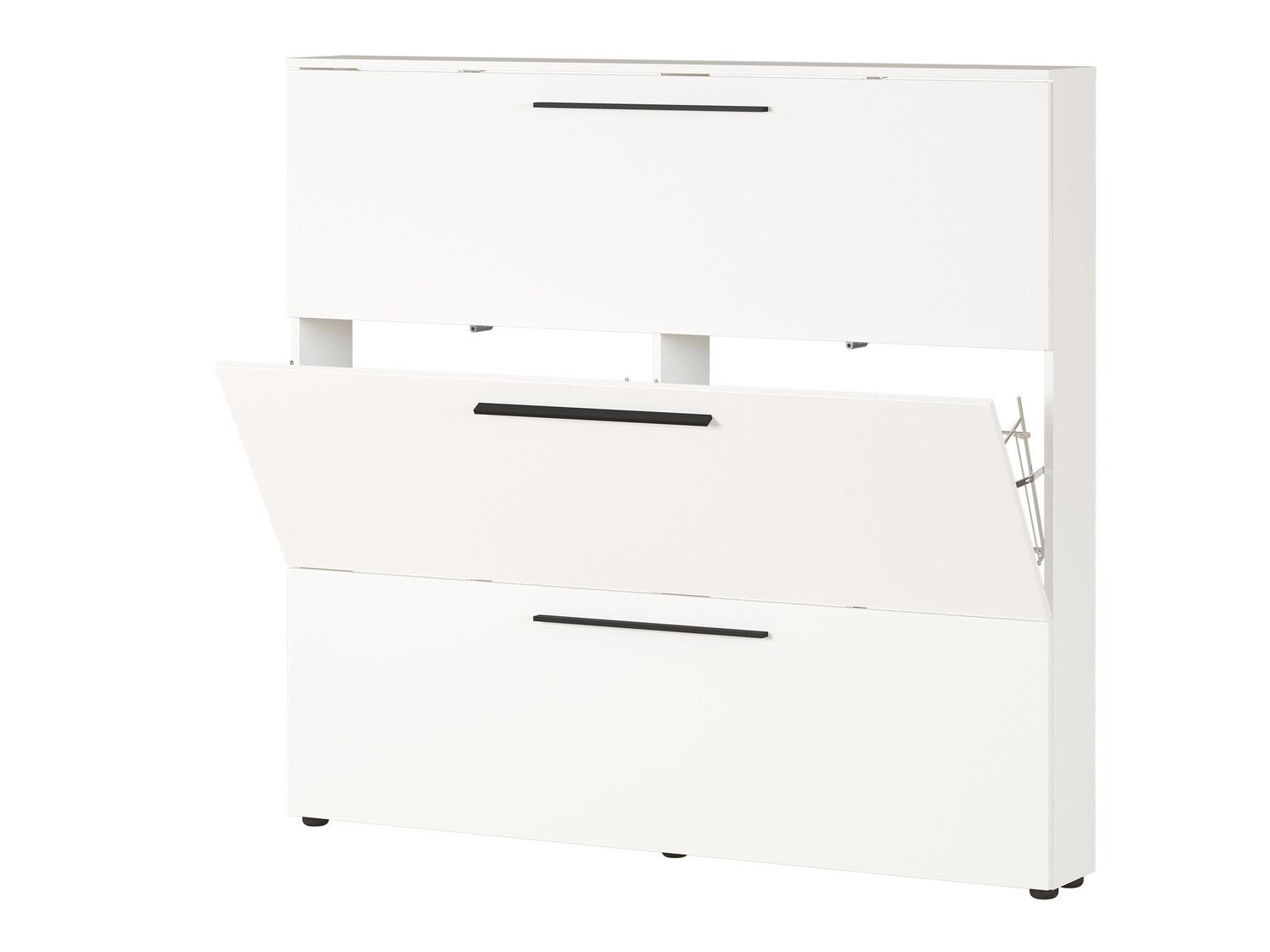 Шкаф за обувки Felelmo 103 (Бял)