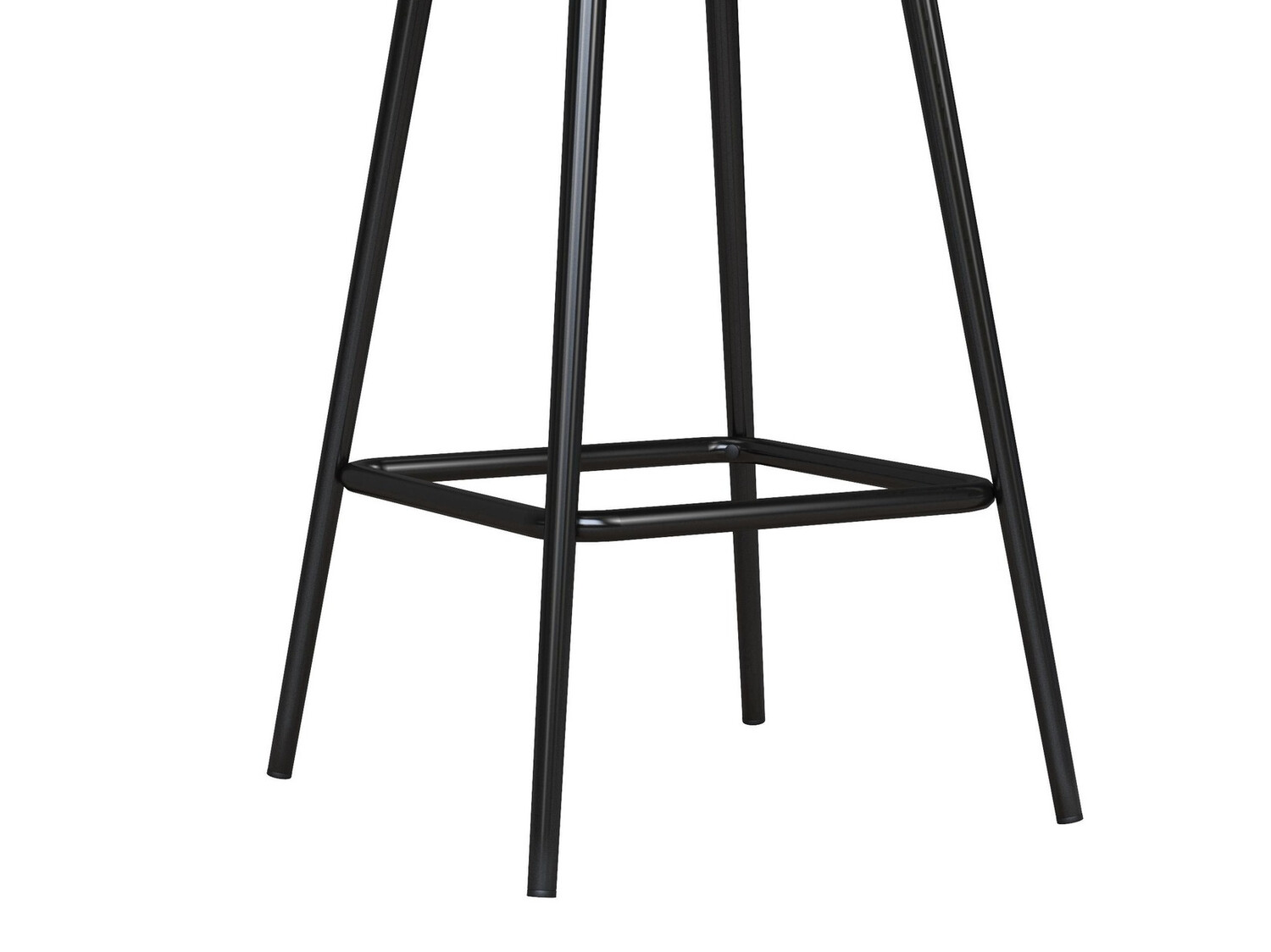 Нисък бар стол Tulsa 188 (Черен)