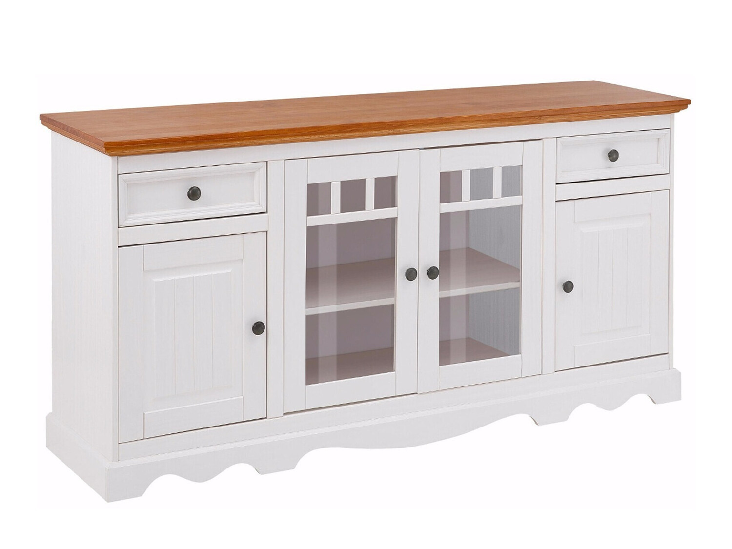 Скрин Fentivo 107 (Бял + Меден дъб)