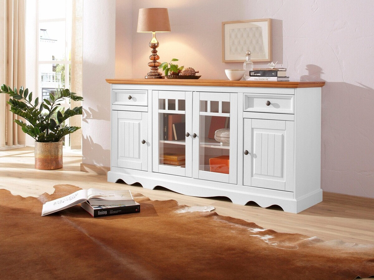 Скрин Fentivo 107 (Бял + Меден дъб)