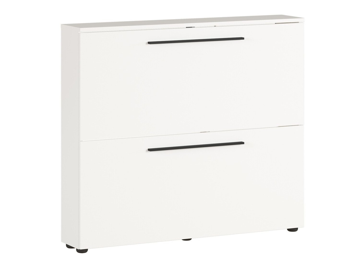 Шкаф за обувки Felelmo 100 (Бял)