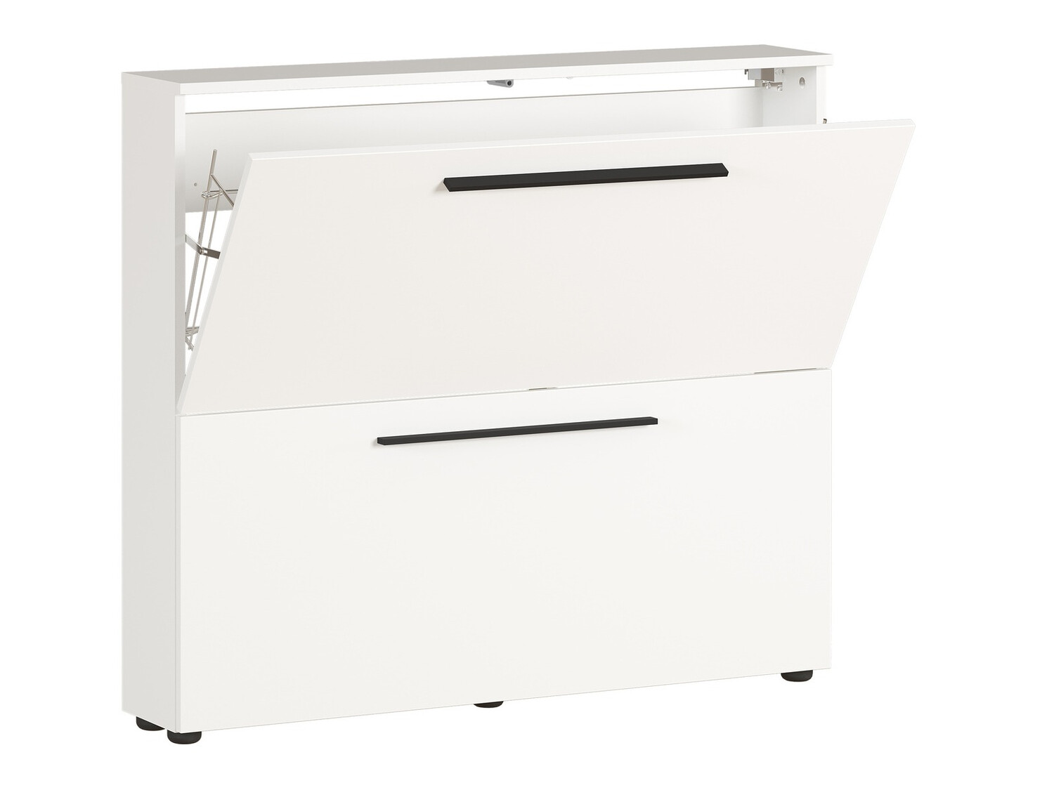 Шкаф за обувки Felelmo 100 (Бял)