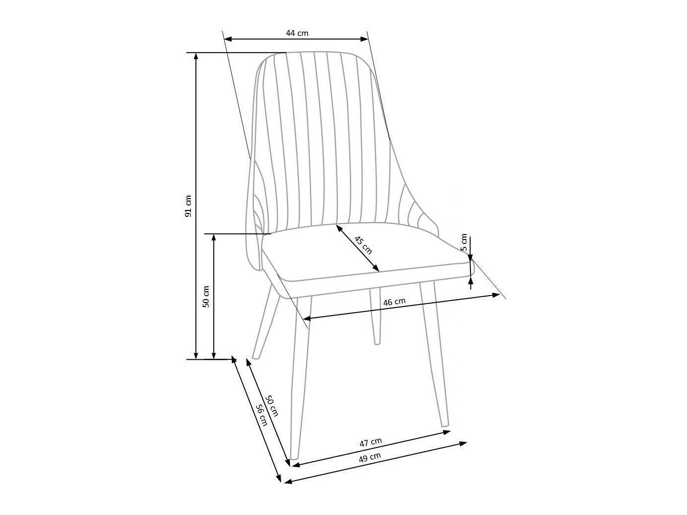 Стол Houston 580 (Бежов + Ярък дърво)