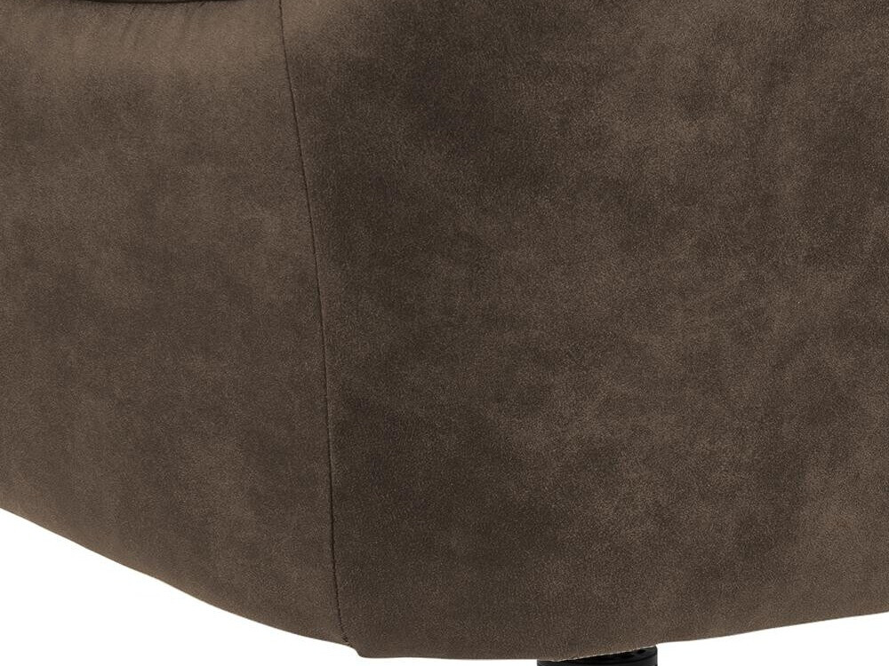 Стол Norsica 494 (Кафяв + Черен)