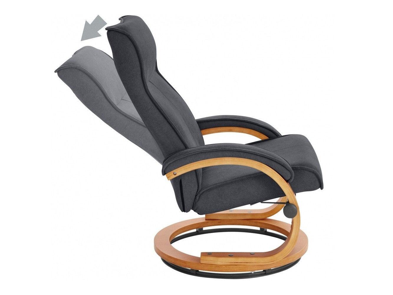 Фотьойл Denton 194 (Черен + Кафяв)