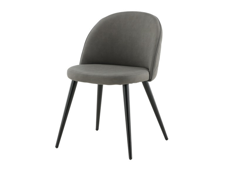 Маса и столове за трапезария Dallas 3068 (Сив + Черен)