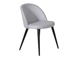 Стол Dallas 169 (Светло сив + Черен)