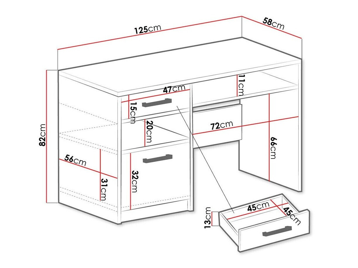 Офис бюро Delbalo 102 (Син + Златно)