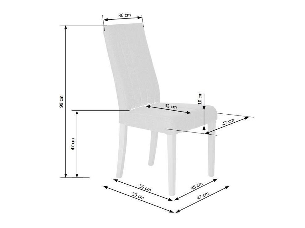 Стол Houston 536 (Inari 91 + Бял)