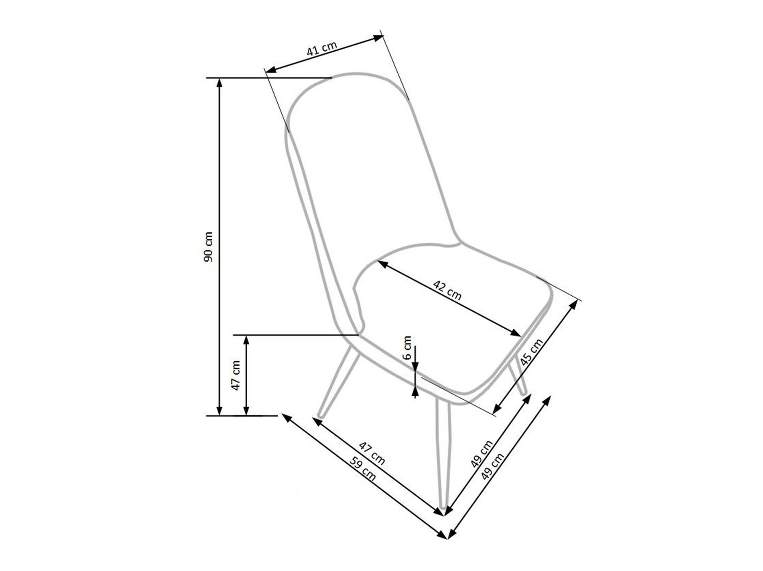 Стол Houston 562 (Сметана + Меден дъб)