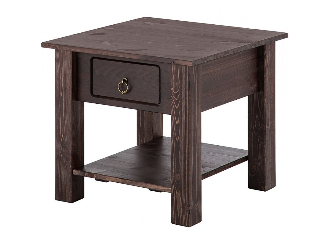 Помощна масичка Denton 121 (Тъмнокафяв)