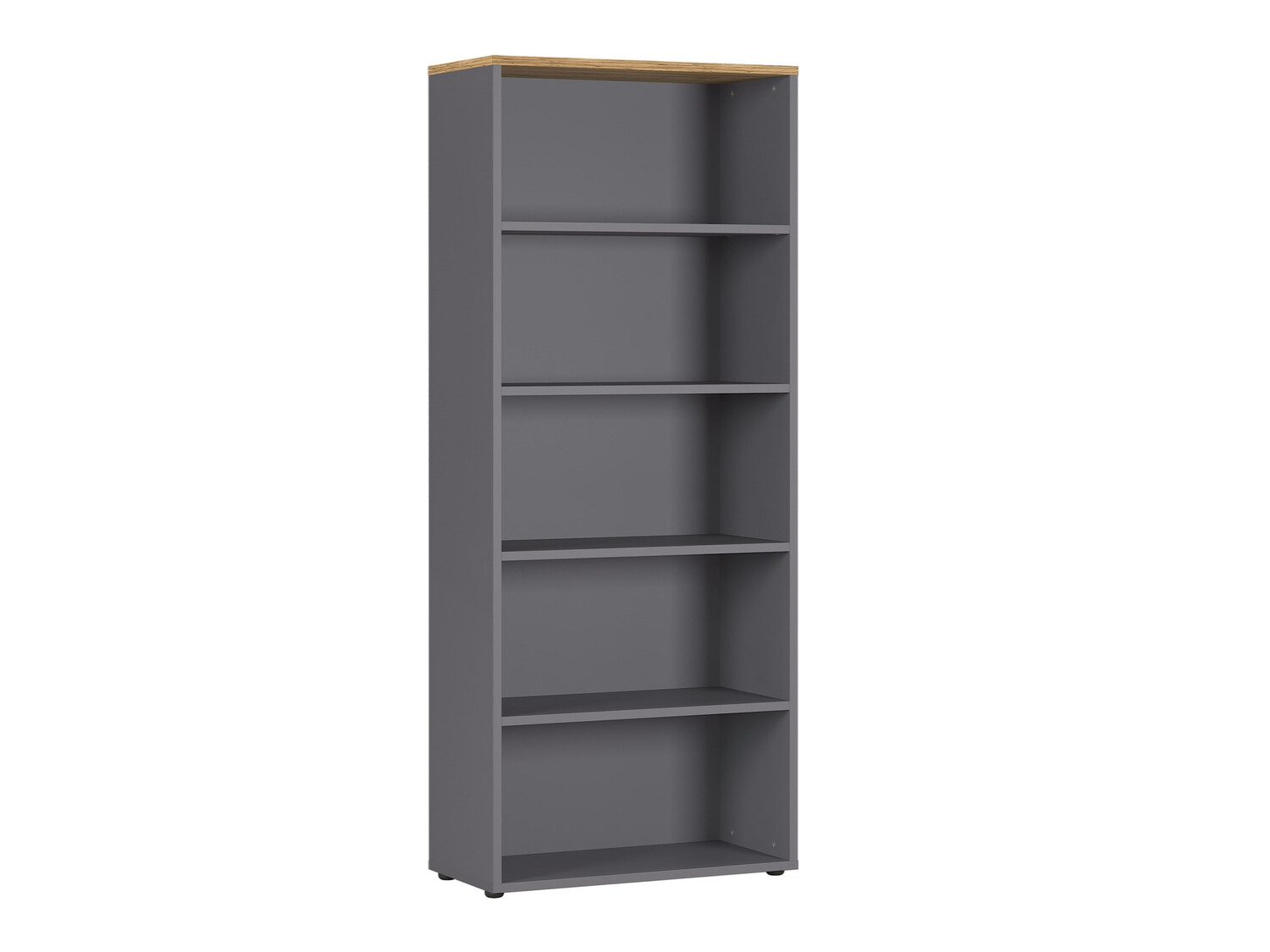Етажерка Eliromo 111 (Графит + Grandson дъб)