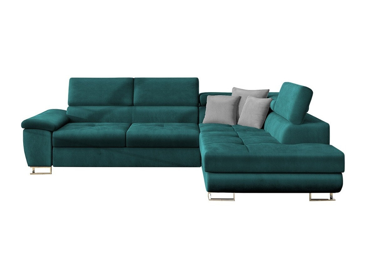 Ъглов диван Comfivo Ruta II (Magic Velvet 2221 + Magic Velvet 2240)