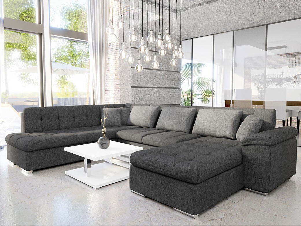 Ъглов диван Comfivo Gemma IV (Lux 06 + Lux 06 + Lux 05)