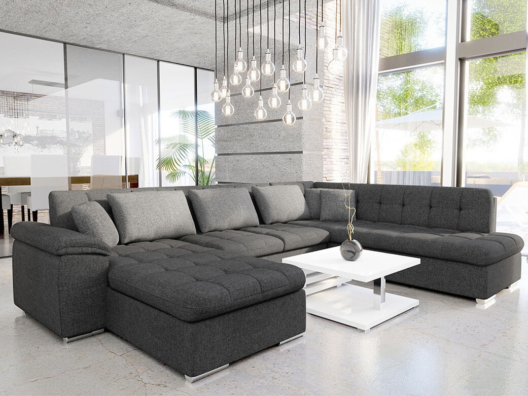 Ъглов диван Comfivo Gemma IV (Lux 06 + Lux 06 + Lux 05)