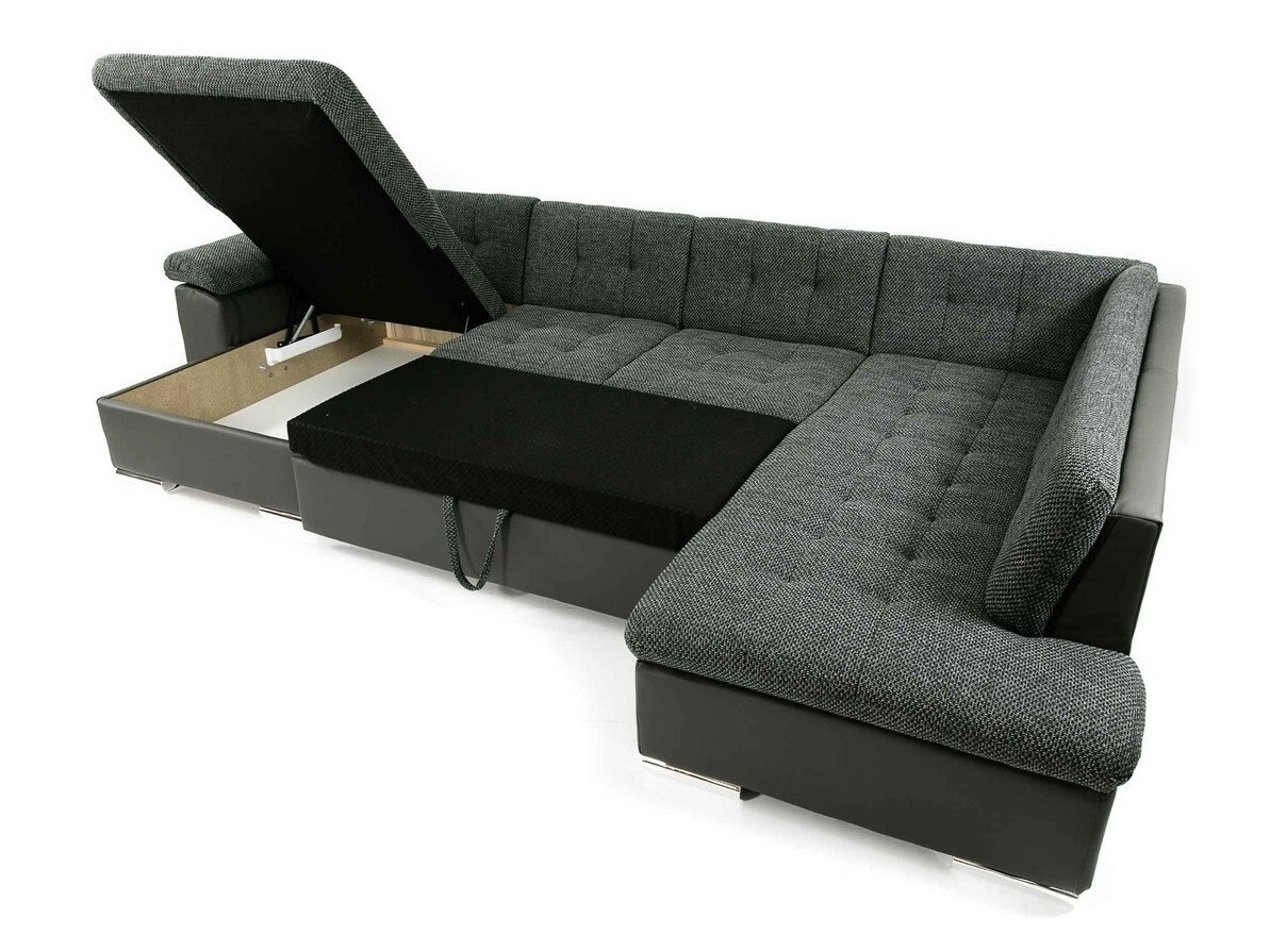 Ъглов диван Comfivo Gemma IV (Soft 017 + Lux 05 + Lux 06)