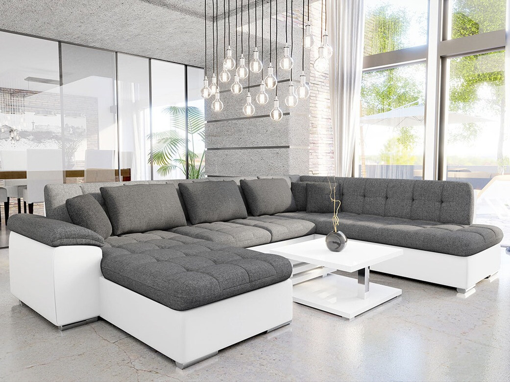 Ъглов диван Comfivo Gemma IV (Soft 017 + Lux 05 + Lux 06)