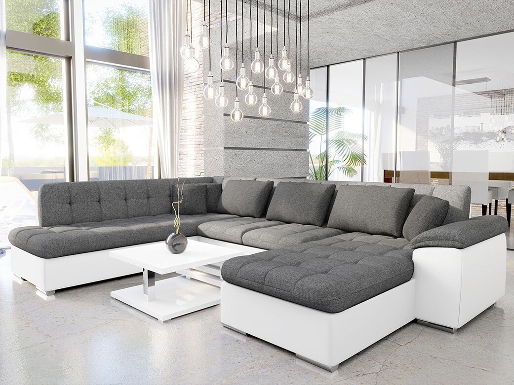 Ъглов диван Comfivo Gemma IV (Soft 017 + Lux 05 + Lux 06)