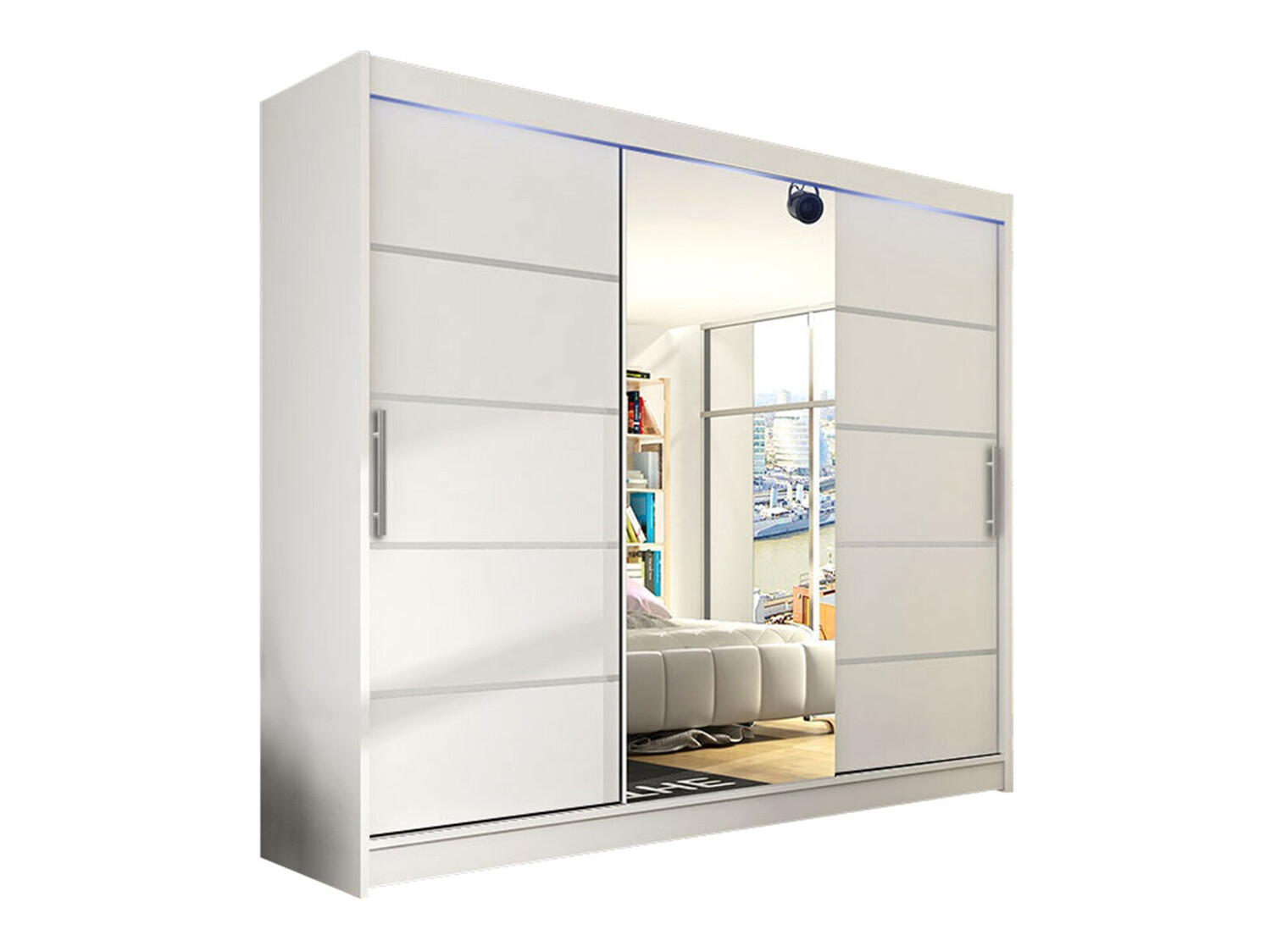 Гардероб Closico Ordo VI (Бял)