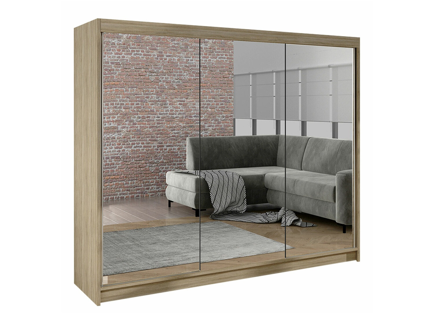 Гардероб Closico Durion III (Сонома дъб)