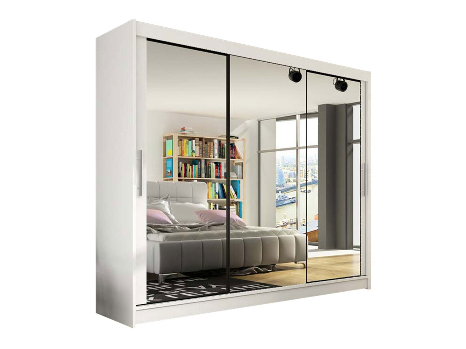 Гардероб Closico Ordo III (Бял)