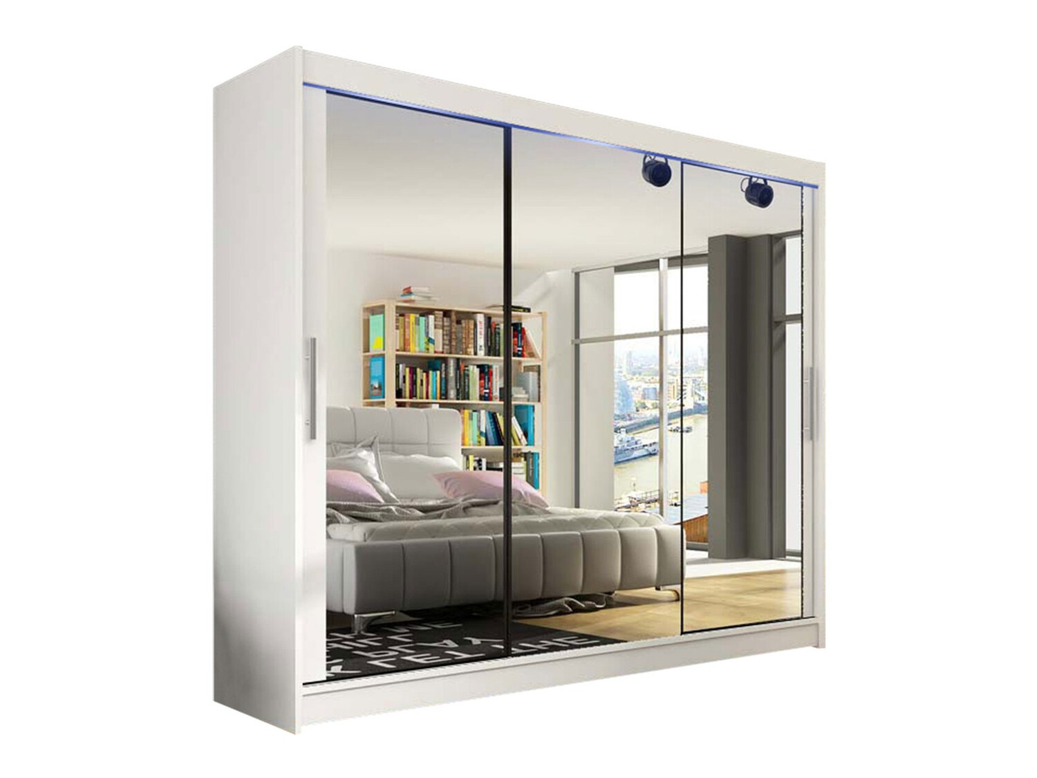 Гардероб Closico Ordo III (Бял)