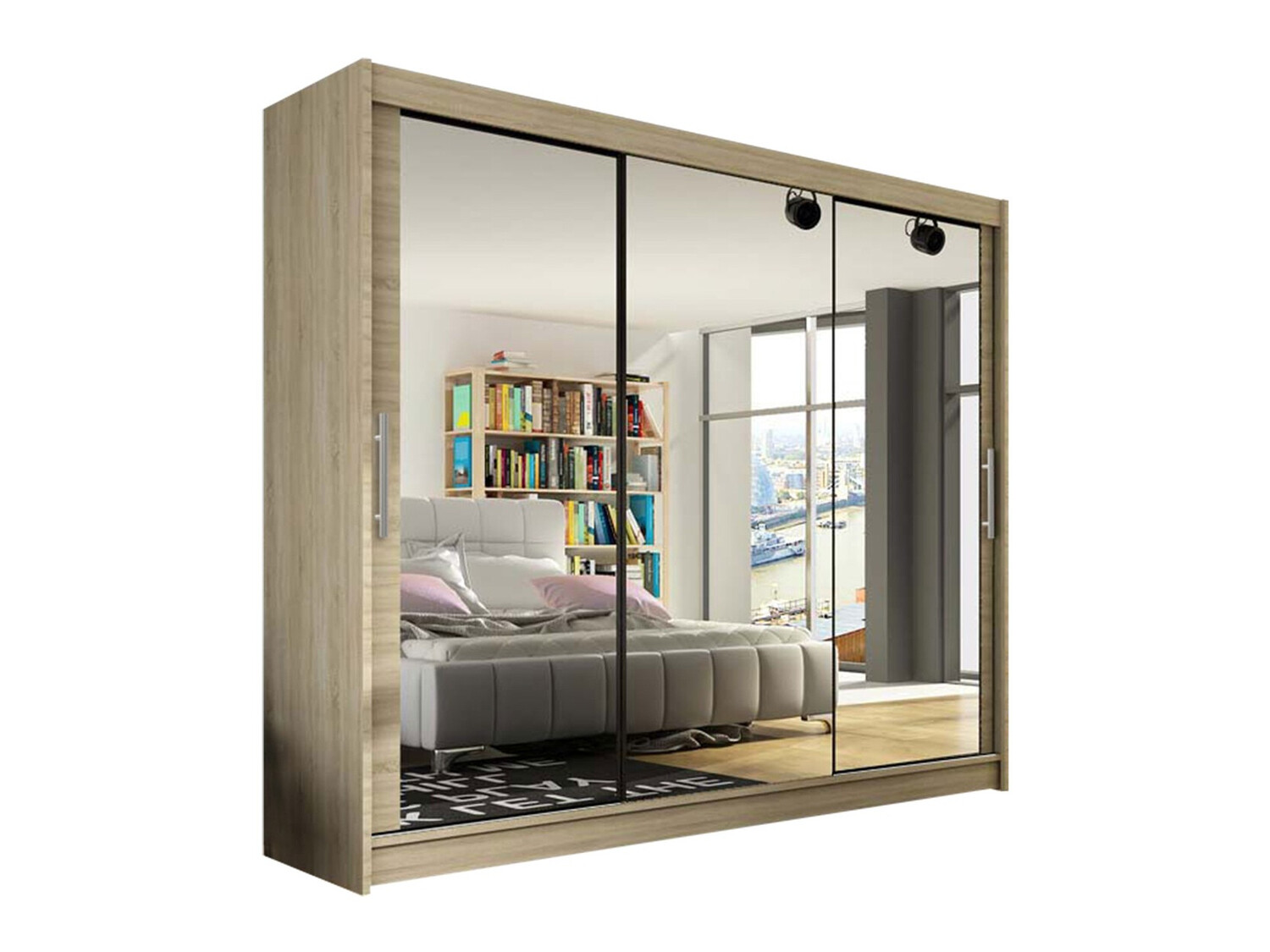 Гардероб Closico Ordo III (Сонома дъб)