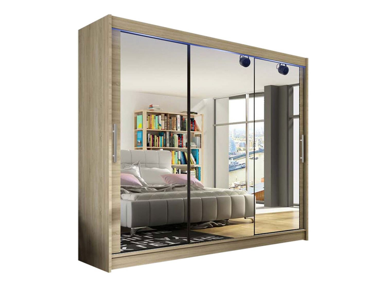 Гардероб Closico Ordo III (Сонома дъб)