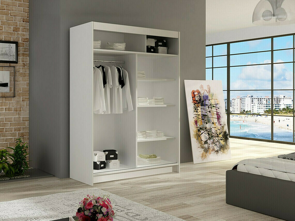 Гардероб Closico Pacron I (Бял)