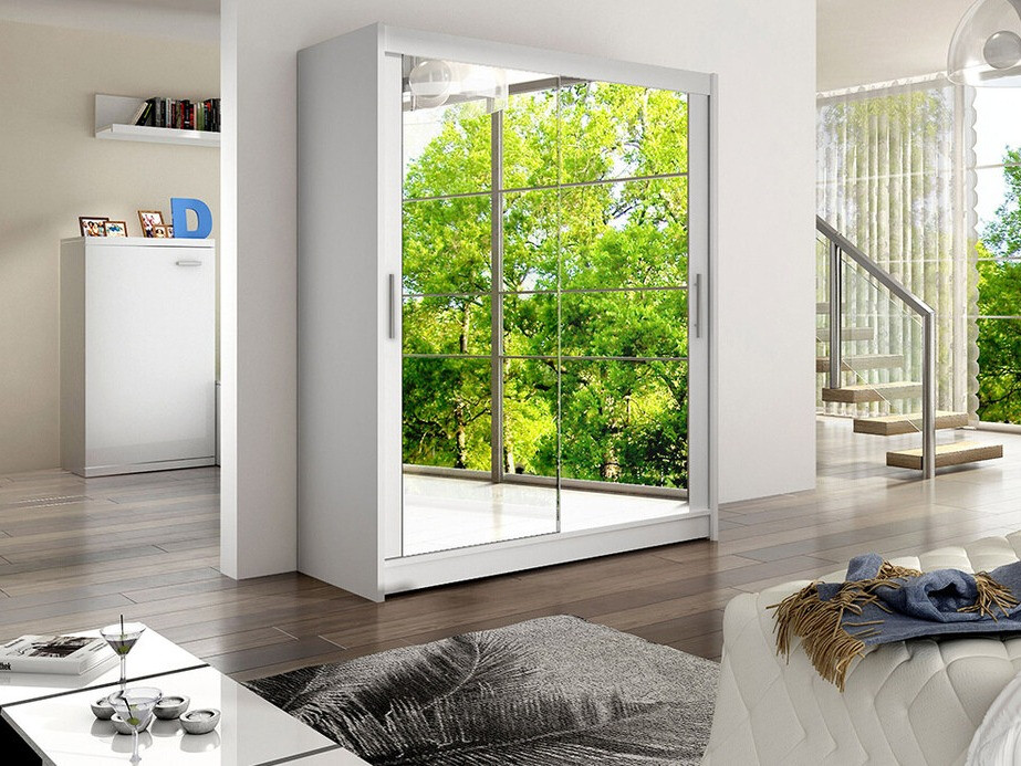 Гардероб Closico 127 (Бял)