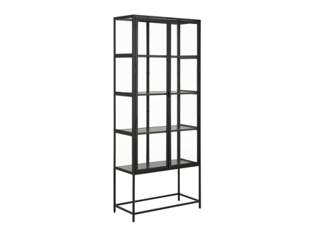 Етажерка Norsica Sevferi 142 (Черна пепел + Черен)