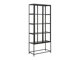Етажерка Norsica Sevferi 142 (Черна пепел + Черен)