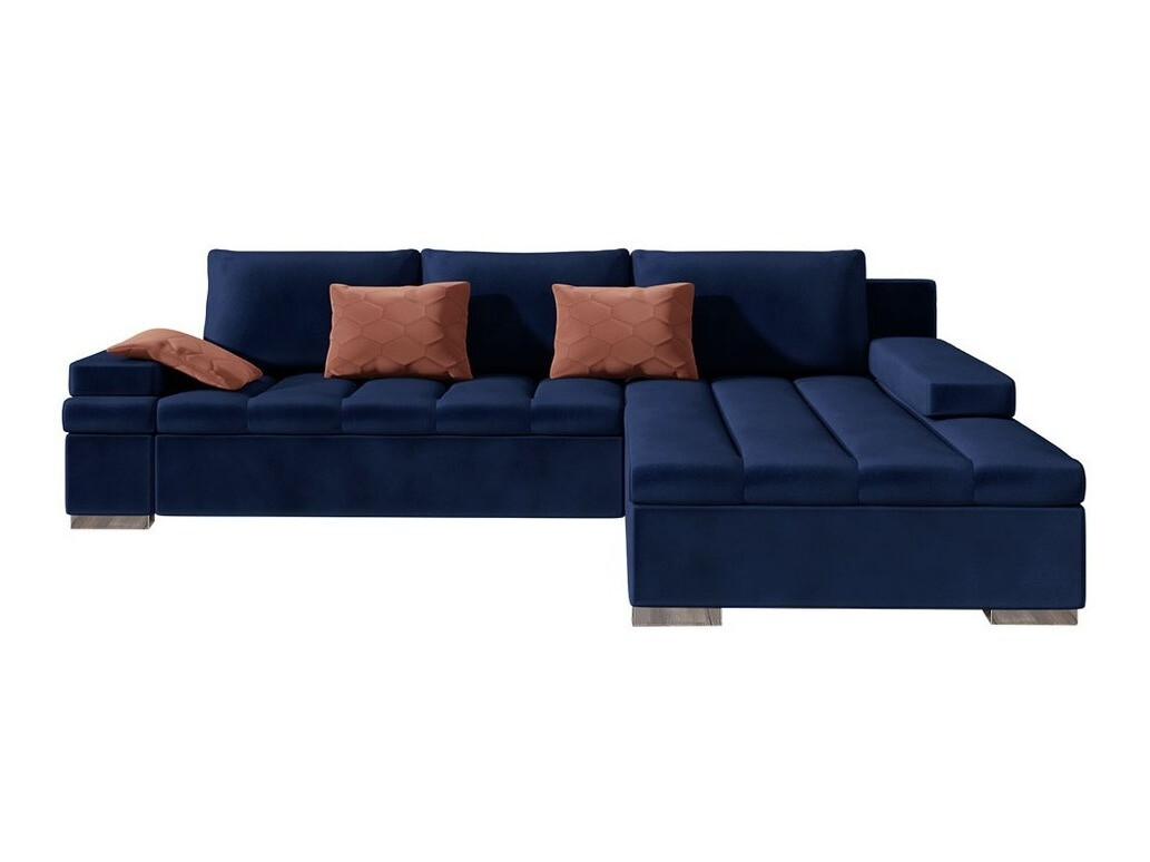 Ъглов диван Comfivo 113 (Magic Velvet 2216 + Magic Velvet pik 2258)