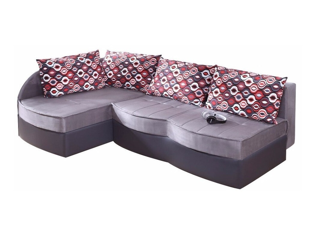 Ъглов диван Providence 112 (Alcala 22 + Мек 20 + Amber 070)