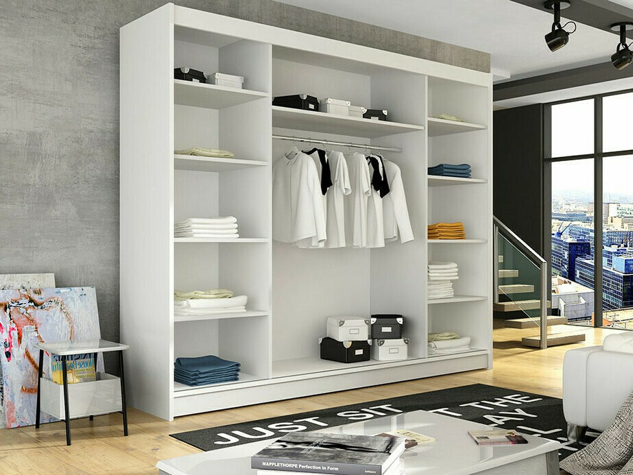 Гардероб Closico Ordo V (Бял)