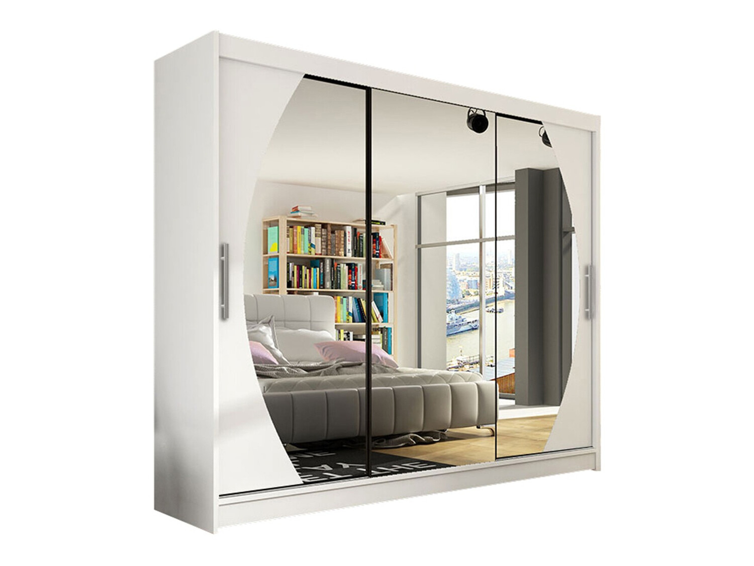 Гардероб Closico Ordo V (Бял)