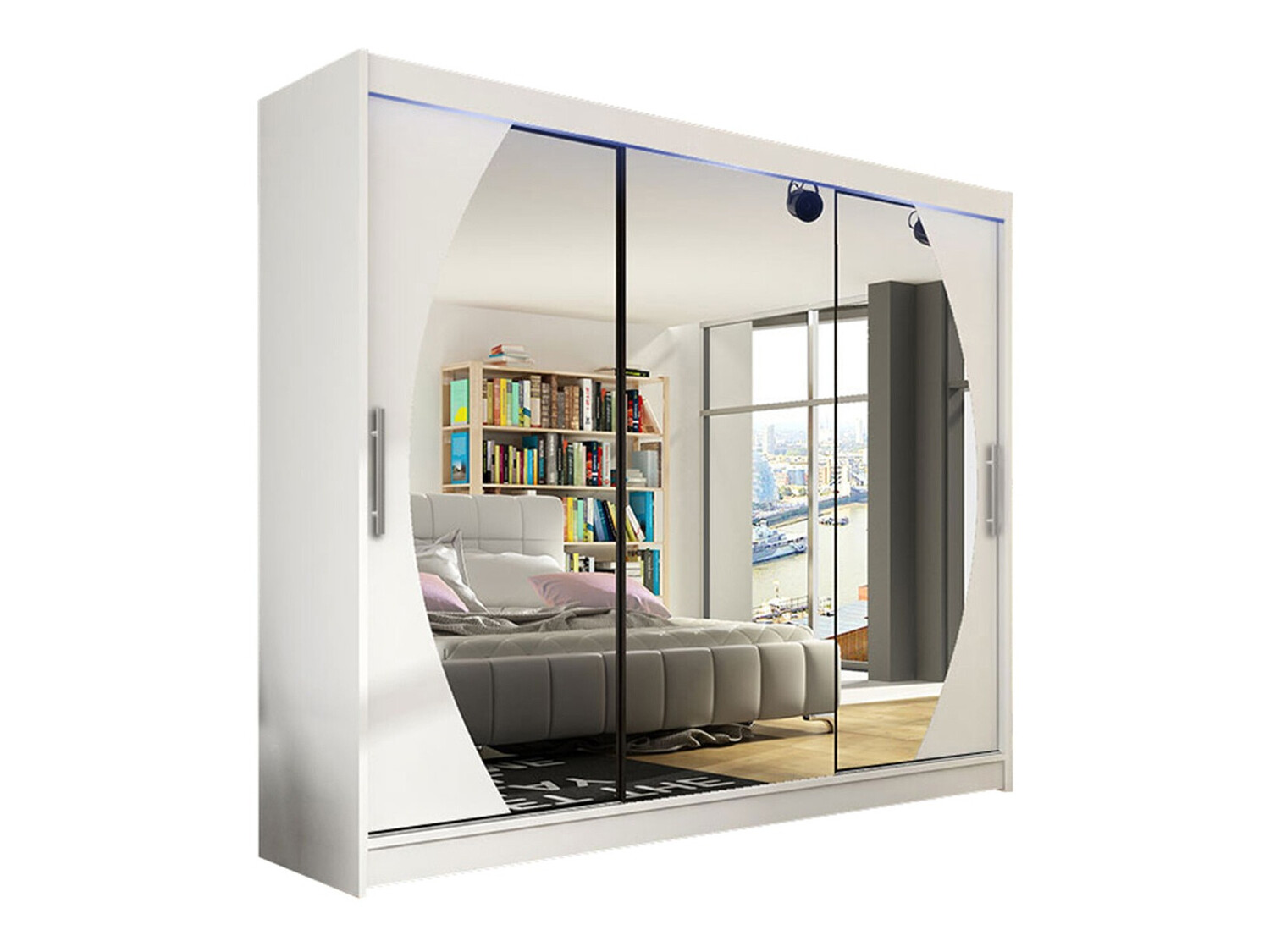 Гардероб Closico Ordo V (Бял)