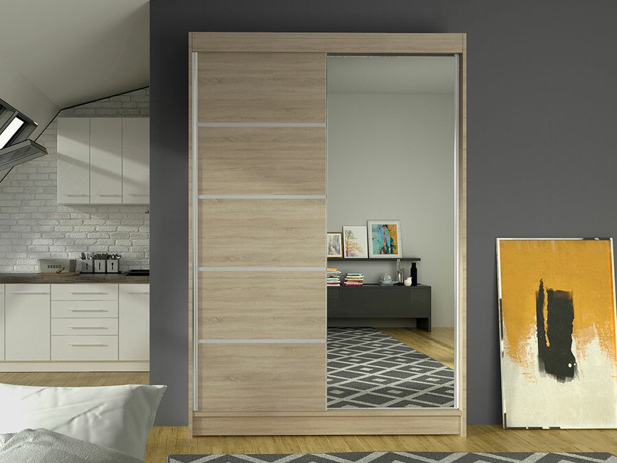 Гардероб Closico Salvor III (Сонома дъб)