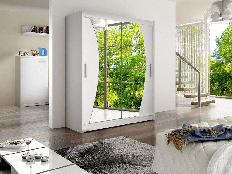 Гардероб Closico 110 (Бял)