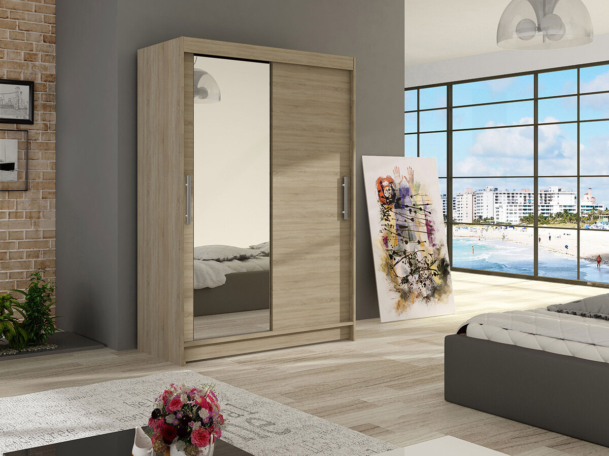 Гардероб Closico 128 (Сонома дъб)