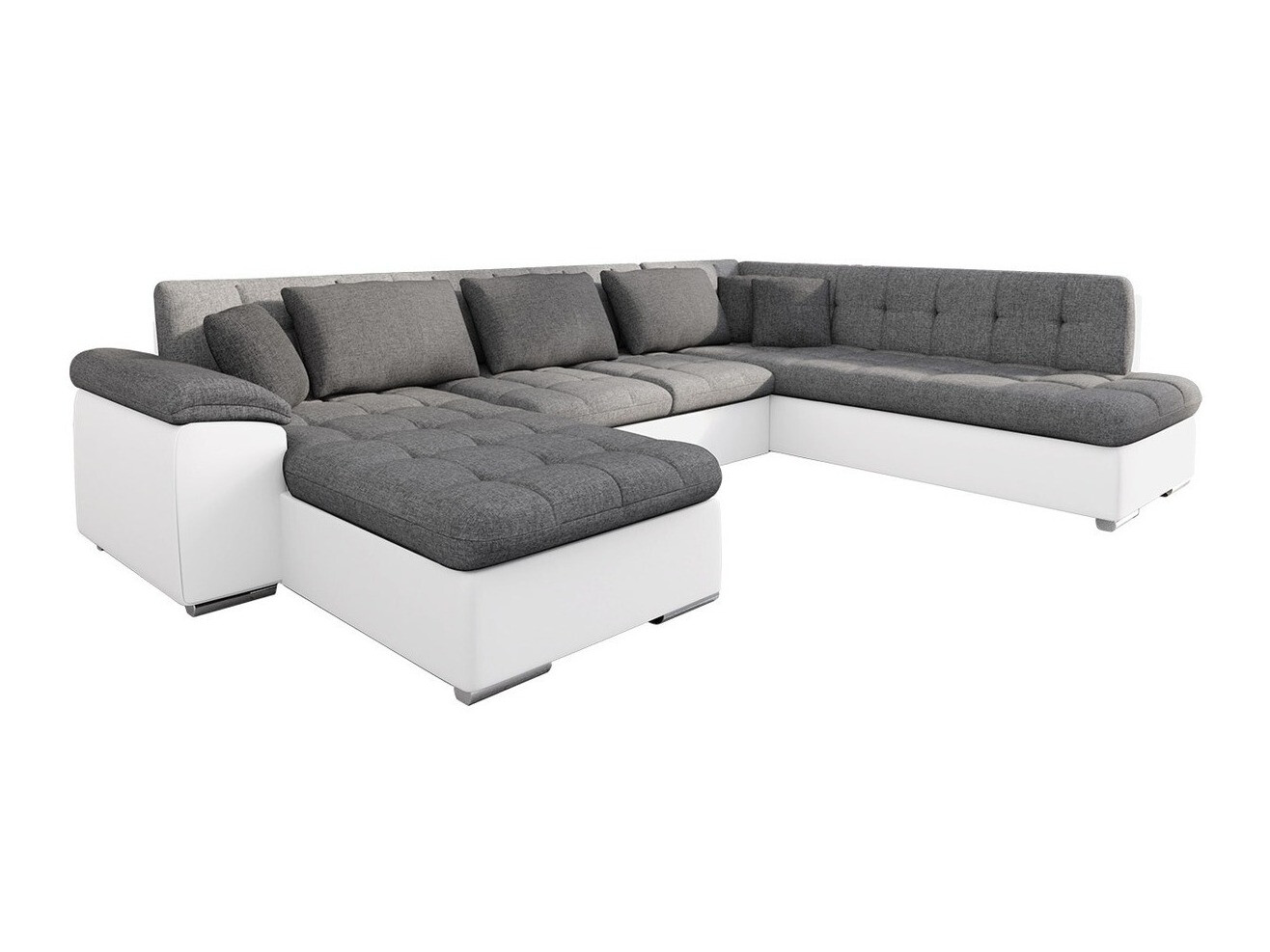 Ъглов диван Comfivo Gemma III (Soft 017 + Lux 05 + Lux 06)