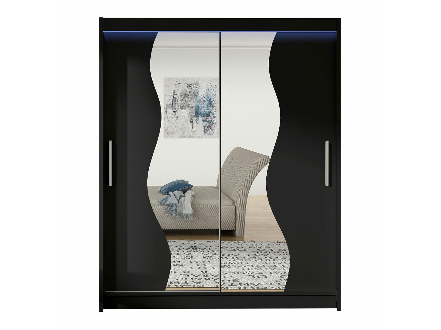 Гардероб Closico Camera S (Черен)