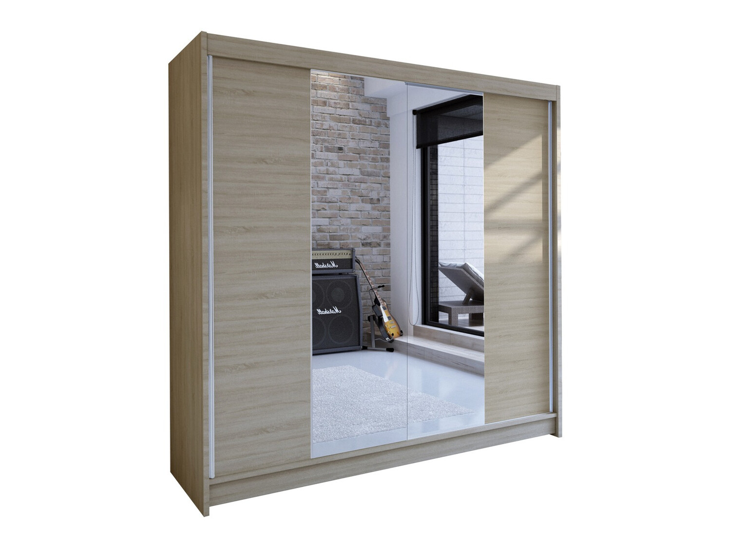 Гардероб Closico Cavaris II (Сонома дъб)