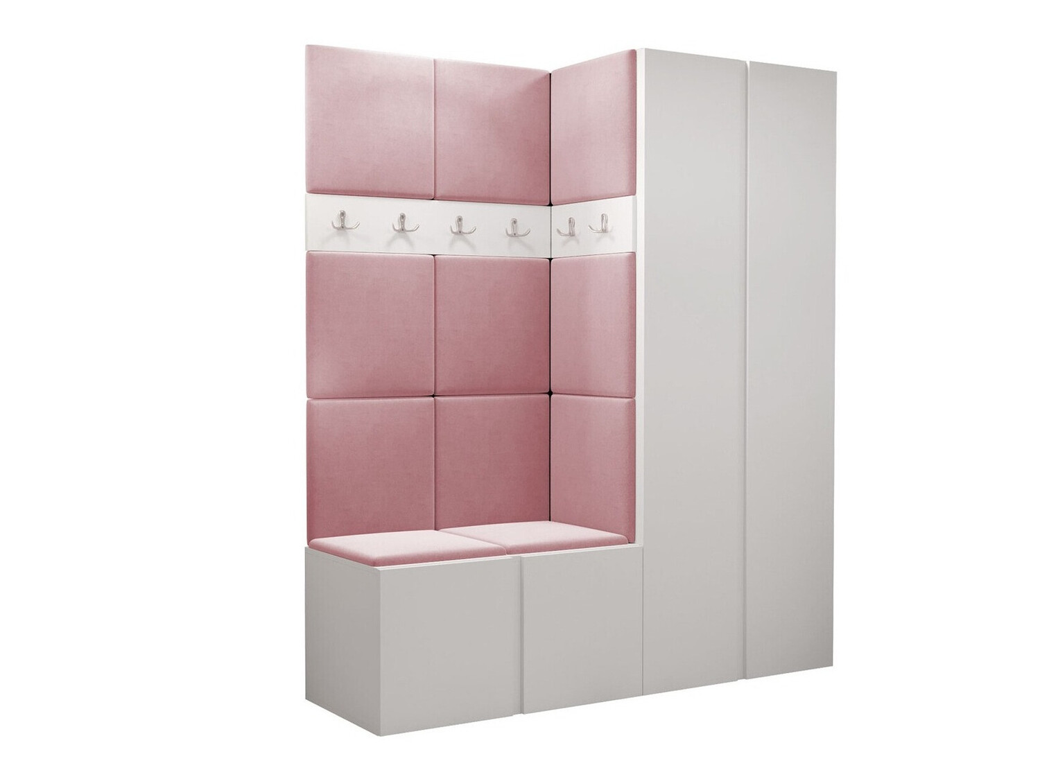 Комплект за антре Pinis III (Бял)