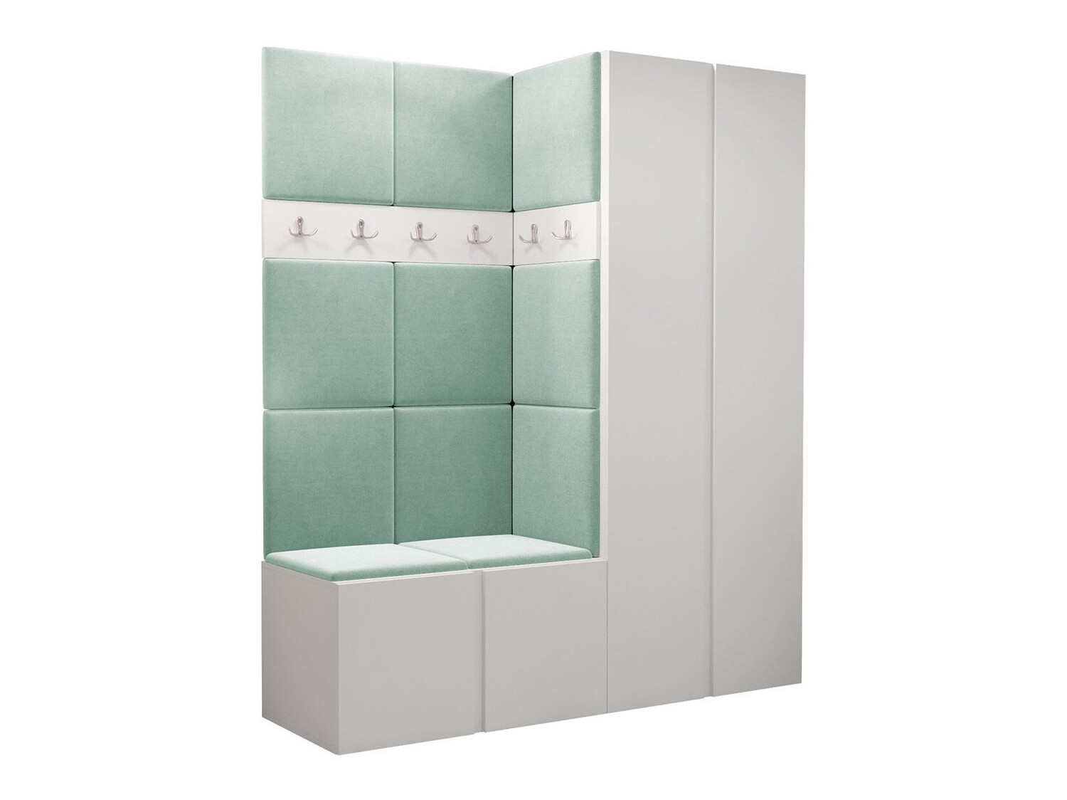 Комплект за антре Pinis III (Бял)