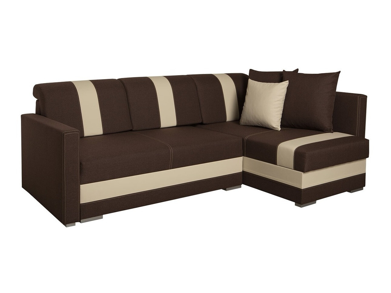 Ъглов диван Edinburg 100 (Inari 28 + Cayenne 1112)