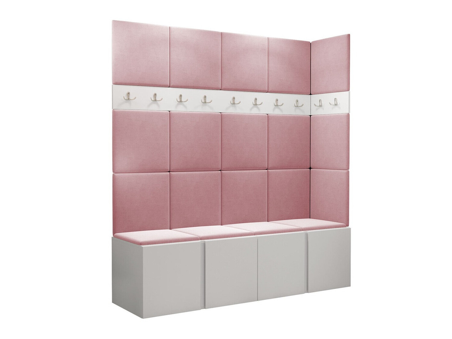 Комплект за антре Pinis II (Бял)