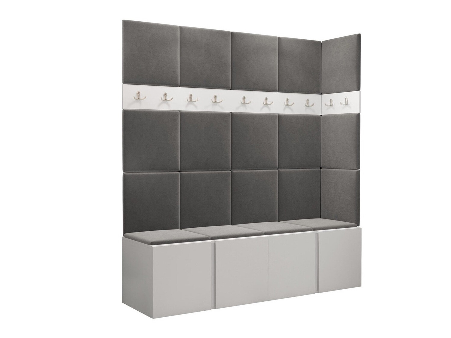 Комплект за антре Pinis II (Бял)