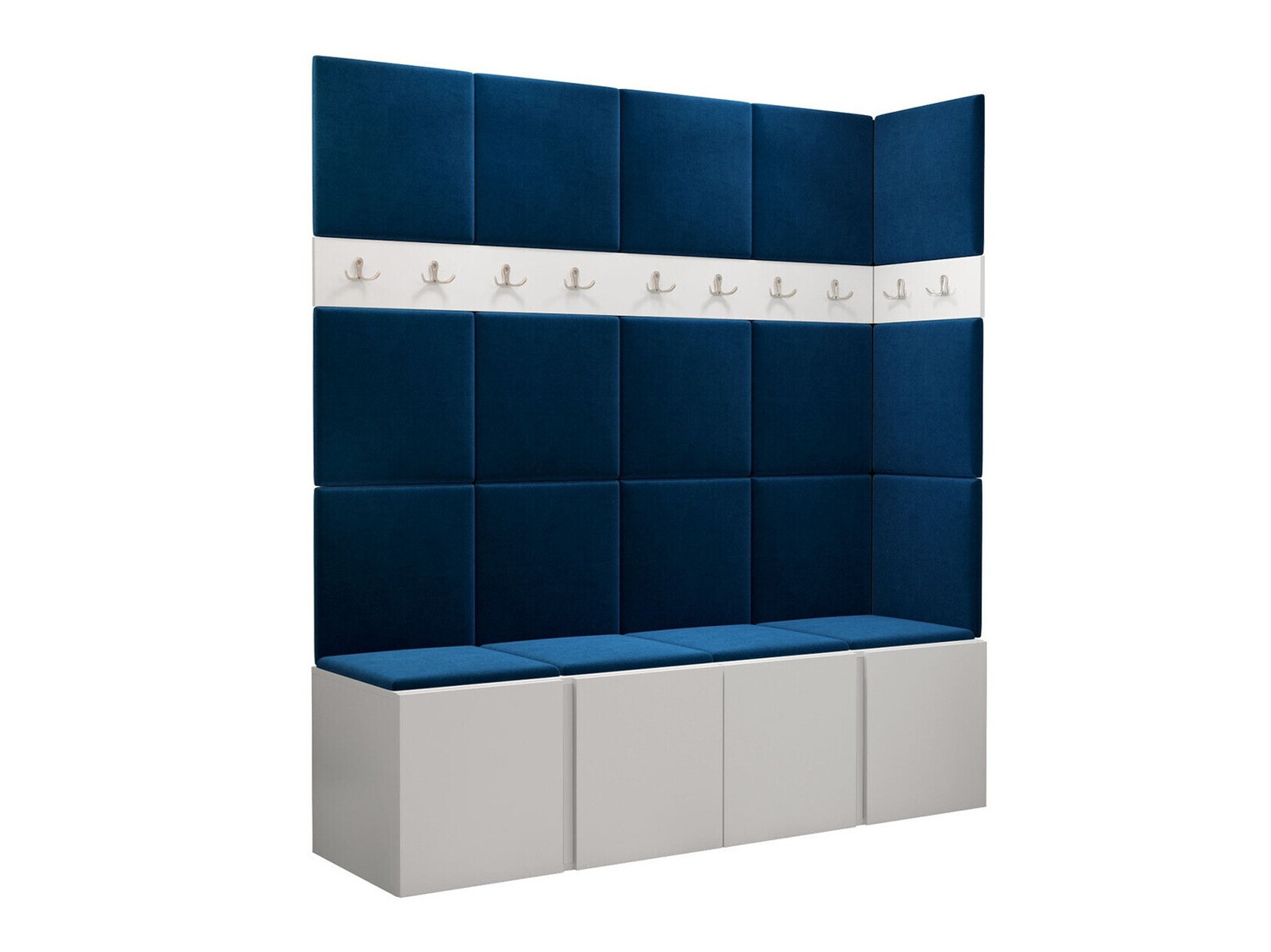 Комплект за антре Pinis II (Бял)